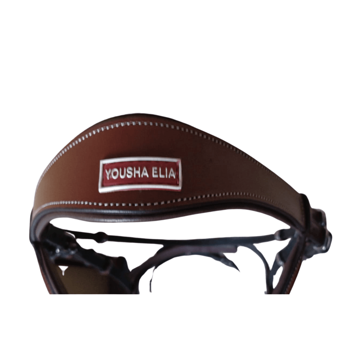 Premium Brown Leather Horse Bridle – Padded Comfort - BH-35 Oak Brown - Youshaelia